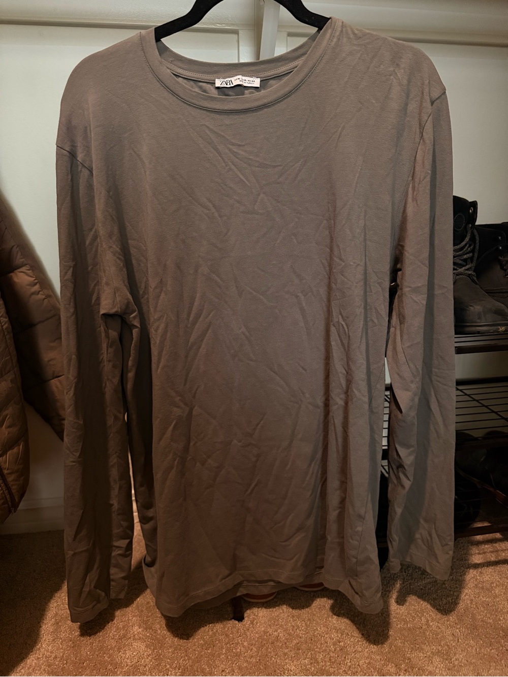 Zara grey long sleeve